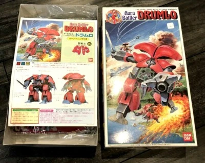 Aura Battler Dunbine 1/48 Scale Drumlo Model Kit New Bandai RARE OOP - Image 1 of 4