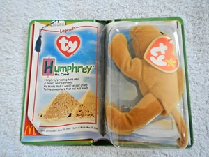 HUMPHREY CAMEL - 2000 McDONALD PROMOTION TY TEENIE BEANIE BABY - MAY 19 BIRTHDAY - Picture 1 of 12