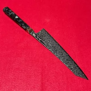 Kiritsuke Gyuto Japanese Kitchen Knife VG10 Stainless Steel 215mm Damascus - Picture 1 of 3