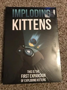 Imploding Kittens This is the First Expansion of Exploding Kitten CARD GAME NIS - Picture 1 of 2