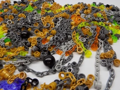 Lego 50 Piece Chain Lot {WASHED} - Image 1 of 4