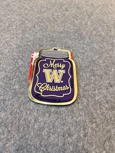 University of Washington Mason Jar Ornament - Picture 1 of 1