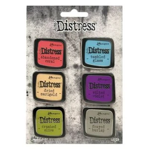 Juego de pines esmaltado de socorro Tim Holtz #3 6 PIEZAS TDZS73451 - Imagen 1 de 1