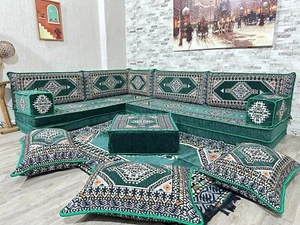 Arabische Ecke Majlis, Orientalische Sofa, Sitzecke, Orientalisches Sitzecke Set - Bild 1 von 7