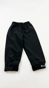 Oaki Pants Kids 3T Black Drawstring Elastic Waist Ankle Hook Loop Outdoor - Picture 1 of 8