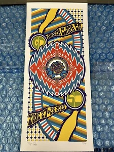Fare Thee Well / Grateful Dead Santa Clara CA 2015 Tour Show Poster - Picture 1 of 7