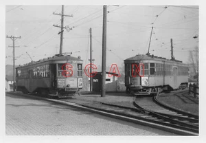 2H641 RP 1940s/50s WEST PENN RAILWAY CO  CAR #730 #710 - Picture 1 of 1