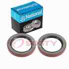 2 pc National Front Inner Wheel Seals for 1979-1981 Chevrolet LUV Driveline by Chevrolet LUV