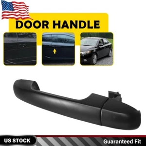 1/2SET Front RH Right Exterior Outside Door Handle Black For 2010-13 Kia Forte - Picture 1 of 19
