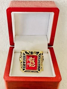 1968 St Louis Cardinals NL Championship Ring W Box, ๐บ๐ธ SHIP - Picture 1 of 4