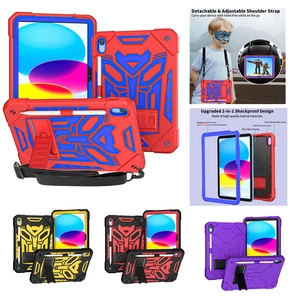 For iPad A16 11th 10th 9th 8/ 7th Gen Heavy Duty Stand Case Cover Kids Xmas Gift - Picture 1 of 81