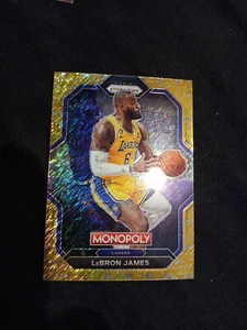 2022-23 Prizm Monopoly Lebron James Gold Money Shimmer /500 SP Lakers  - Bild 1 von 5