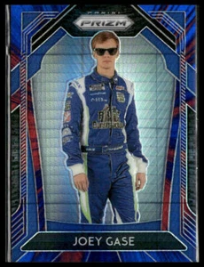 Joey Gase #34 2020 Panini Prizm Red and Blue Hyper Rick Ware Racing - Picture 1 of 2