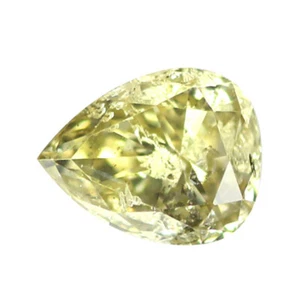 0.23 Ct VS Remarkable Pear 4.4 x 3.5 MM Fancy White 100% Natural Diamond - Imagen 1 de 5