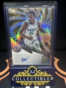 2022-23 Davion Mitchell Panini Spectra RC Auto /3 Radiant RS-DAV Kings Raptors  - Picture 1 of 5