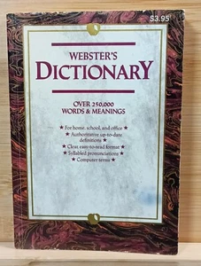 Webster's Dictionary (1993, Paperback) - Imagen 1 de 14