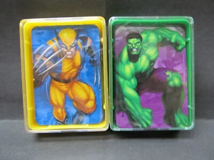 2 DECKS MARVEL Mini Playing Card DECKS New Sealed - Picture 1 of 1