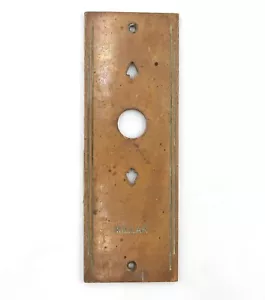 Vintage Art Deco Brass Millar Arrow Elevator Button Plate - Picture 1 of 4