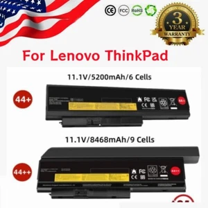 6/9Cell 94Wh laptop Battery for Lenovo ThinkPad X220 X220i X220s X230 X230i 44++ - Picture 1 of 25