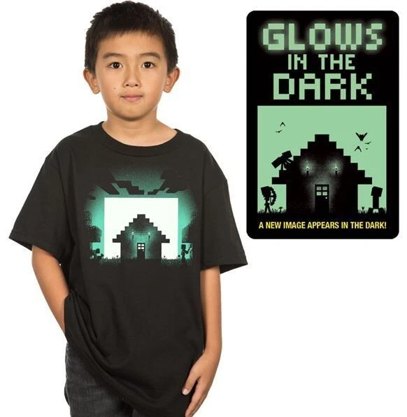Official Minecraft Jinx Survival Glow in the Dark KIDS SMALL NEW - Image 1 of 1