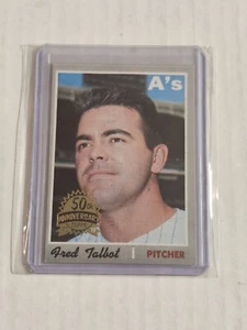 2019 Topps Heritage 1970 Stamped Buyback Fred Talbot #287 ⚾️ 50th Anniversary  - Picture 1 of 2