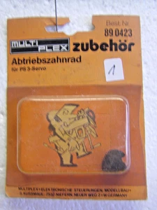 Abtriebszahnrad für PS 3-Servo, Multiplex, alte Best.Nr. 890423 mit OVP, Nr. 1 - Bild 1 von 1