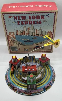 Schylling 20263 Collector Series New York Express Tin Toys Set Based in 1920 - Image 1 of 2