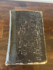 1880's Antique "Wheeler's Complete Analysis of the Bible” Color Map - Imagen 1 de 12