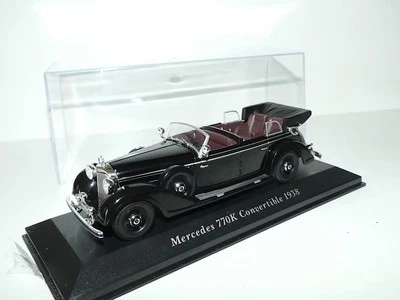 MERCEDES 770 K CONVERTIBLE 1938 Noir ALTAYA 1:43 - Photo 1/2