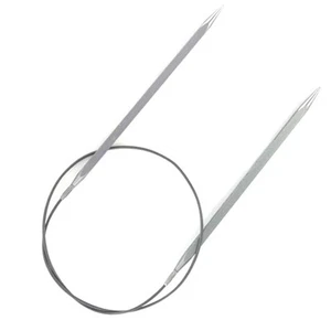 Square Circular 16-inch (40 cm) Knitting Needle with Soft Cable (8 US / 5.00 mm) - Picture 1 of 1