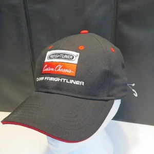 Black CAMP FREIGHTLINER Custom Classics Baseball/Trucker Hat/Cap Hook-Loop Back - Picture 1 of 9