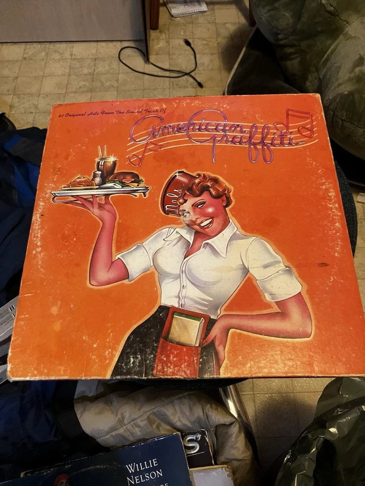 Vintage American Graffiti Soundtrack Vinyl - Image 1 of 1