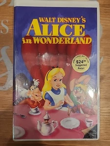 SEALED! Walt Disney's Alice In Wonderland The Classics Black Diamond #036 VHS - Picture 1 of 7
