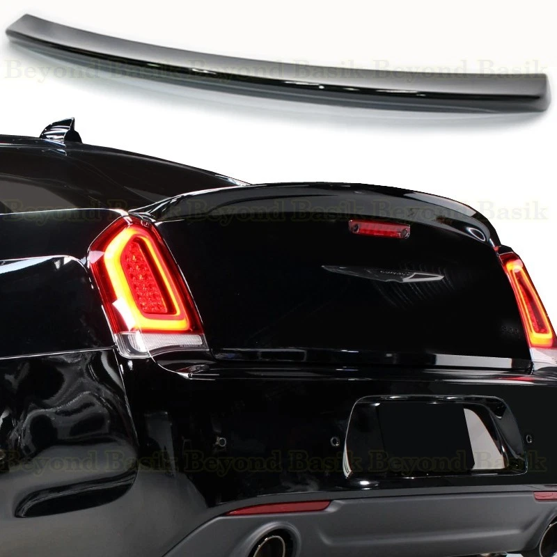 Alerón trasero NEGRO BRILLANTE para Chrysler 300 2011-2021 2022 2023 SRT8 maletero Foto 1 de 4