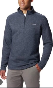 Columbia Men's Great Hart Mountain III Half Zip Size Medium - Picture 1 of 9