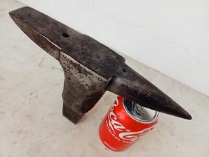 ANTIQUE STUMP STAKE STEEL ANVIL BLACKSMITH TINSMITH OLD TOOL RARE SIZE 3980 Gr. - Picture 1 of 24