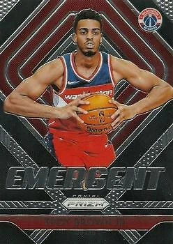 Troy Brown Jr. 2018-19 Panini Prizm #15 Emergent Washington Wizards - Image 1 of 2