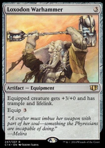 LOXODON WARHAMMER Commander 2014 MTG Artifact - Grey Rare - Picture 1 of 1
