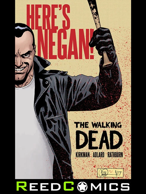 WALKING DEAD HERES NEGAN HARDCOVER New Hardback Collects Negan Story From Image+