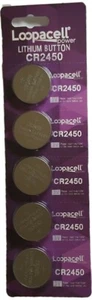 200 X CR2450 ECR 2450 CR 2450 AKKU LOOPACELL MARKE! (SUPER FRISCH) - Bild 1 von 4
