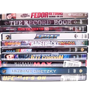 Sports Lovers DVD Collection - Lot of 10 - Picture 1 of 12
