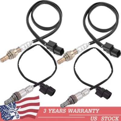 4PCS Upstream+Downsteam Oxygen O2 Sensor For 2007-2011 2012 2013 Acura MDX 3.7L - Image 1 of 4