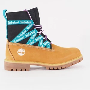 Mens Timberland 6 Inch Premium A2NYJ Wheat Leather Lace Up Casual Walking Boots - Picture 1 of 7