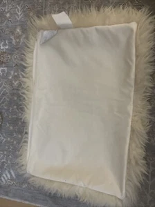 Australian Lamb Pillow Cover Ivory 22x15 Bring Luxury To Your Home - Picture 1 of 6