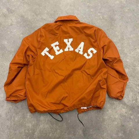 Vintage 80s howe athletic apparel texas longhorns windbreaker jacket size XL Cover