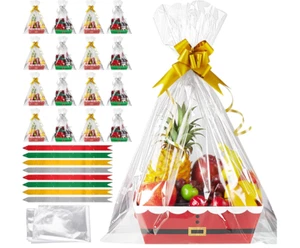 24 Teile Weihnachten zum leeren zum Befüllen Geschenkkorb Sets Weihnachtsmann und Elfe - Bild 1 von 5