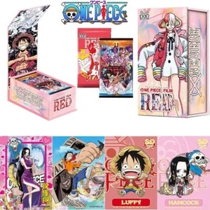 Película de JCC CCG roja 10 paquetes de 10 juegos de cartas One Piece juego de refuerzo - Imagen 1 de 8