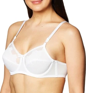 46D Bali Underwire Bra Flower Full Coverage Comfort Figure Floral U Back 0180 - Picture 1 of 8