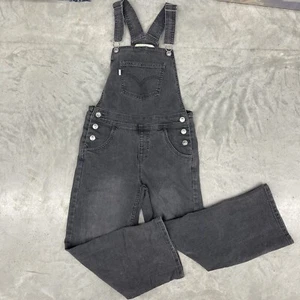 Girls Youth Levi’s Silver Tab Bib Overalls Sz 10 Reg grey - Picture 1 of 9