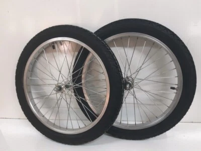 2 x Rad Reifen Räder Simson Anhänger S51 S50 KR51 Schwalbe S70 Alufelge Hänger - Bild 1 von 4